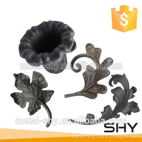 Decorative Ornamental Cast Steel Leaves